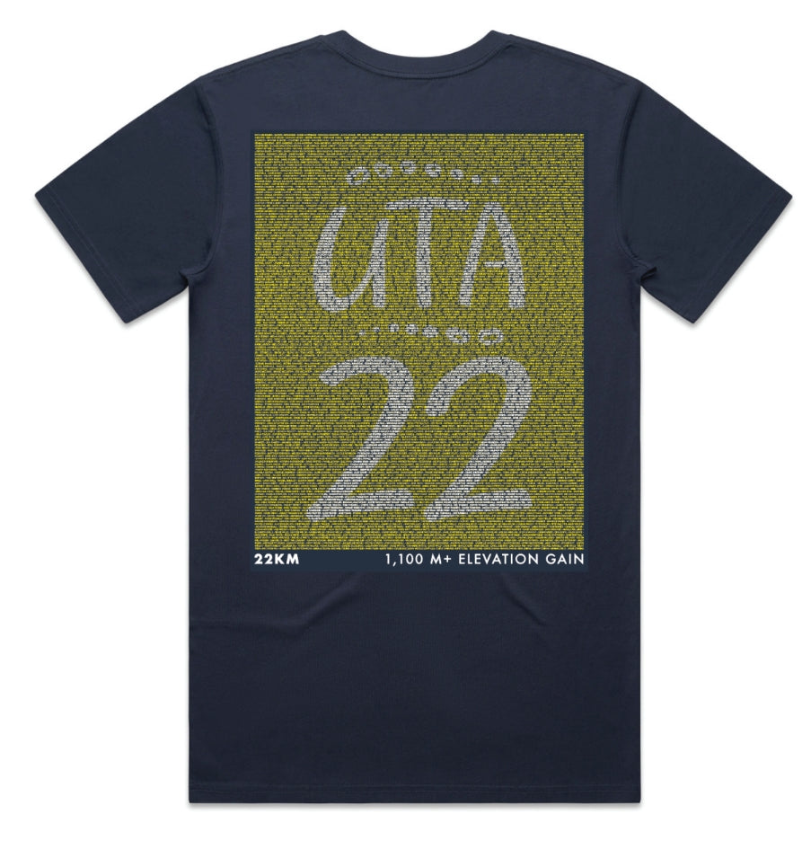 Ultra Trail Australia 2025 Men's Name Tee 22K
