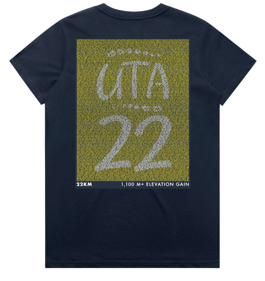 Ultra Trail Australia 2025 Women's Name Tee 22K