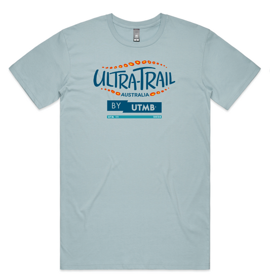 Ultra Trail Australia 2024 Women's 11k Name Shirt - Pale Blue