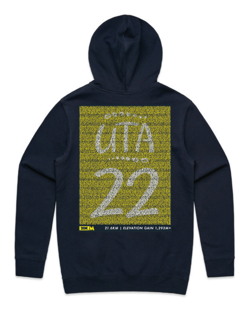 Ultra Trail Australia 2024 Unisex 22k Name Hood