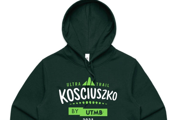 Ultra Trail Kosciuszko 2025 - Unisex Name Hoodie Green